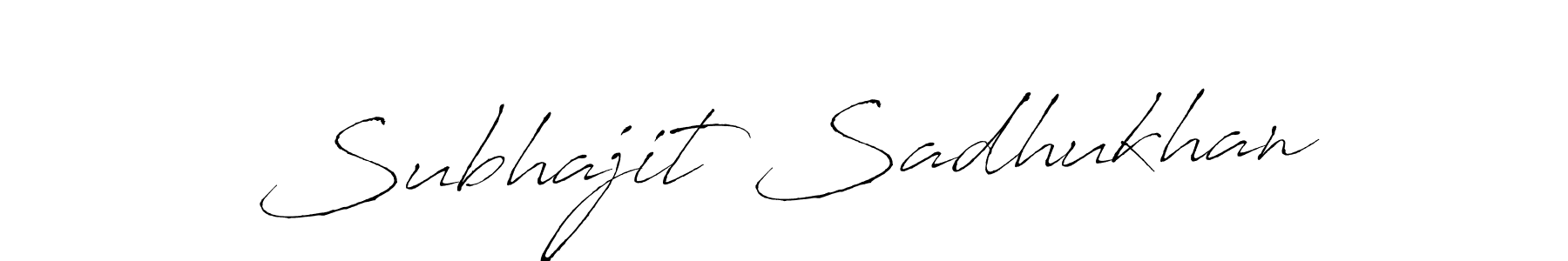 Use a signature maker to create a handwritten signature online. With this signature software, you can design (Antro_Vectra) your own signature for name Subhajit Sadhukhan. Subhajit Sadhukhan signature style 6 images and pictures png