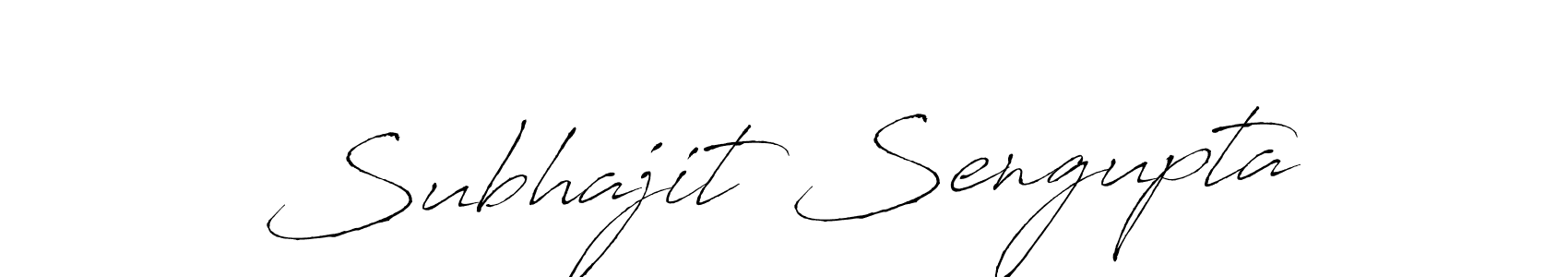 How to make Subhajit Sengupta signature? Antro_Vectra is a professional autograph style. Create handwritten signature for Subhajit Sengupta name. Subhajit Sengupta signature style 6 images and pictures png