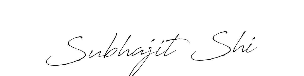 The best way (Antro_Vectra) to make a short signature is to pick only two or three words in your name. The name Subhajit Shi include a total of six letters. For converting this name. Subhajit Shi signature style 6 images and pictures png