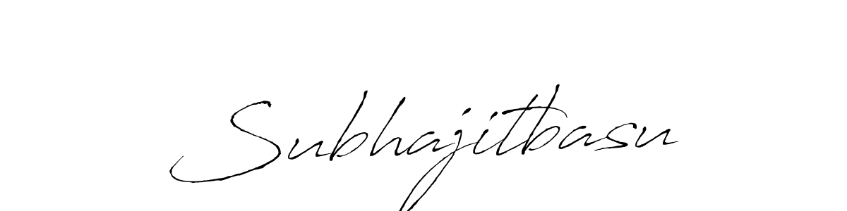 Also we have Subhajitbasu name is the best signature style. Create professional handwritten signature collection using Antro_Vectra autograph style. Subhajitbasu signature style 6 images and pictures png