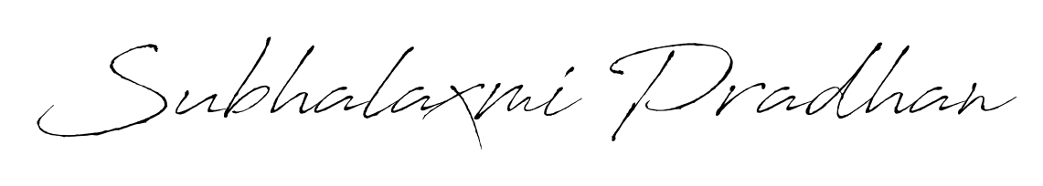 A sleek calligraphic signature for name Subhalaxmi Pradhan utilizing Antro_Vectra styling. Great for adding personal signatures to photos and art. Subhalaxmi Pradhan signature style 6 images and pictures png