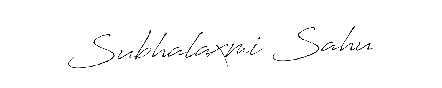 Make a beautiful signature design for name Subhalaxmi Sahu. With this signature (Antro_Vectra) style, you can create a handwritten signature for free. Subhalaxmi Sahu signature style 6 images and pictures png