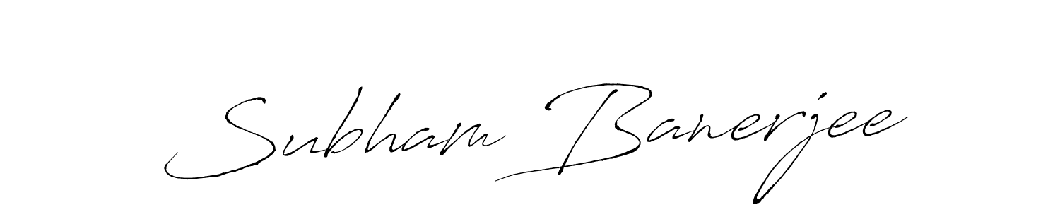 Once you've used our free online signature maker to create your best signature Antro_Vectra style, it's time to enjoy all of the benefits that Subham Banerjee name signing documents. Subham Banerjee signature style 6 images and pictures png