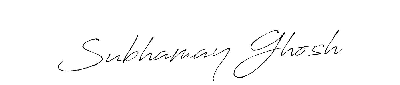 Also You can easily find your signature by using the search form. We will create Subhamay Ghosh name handwritten signature images for you free of cost using Antro_Vectra sign style. Subhamay Ghosh signature style 6 images and pictures png