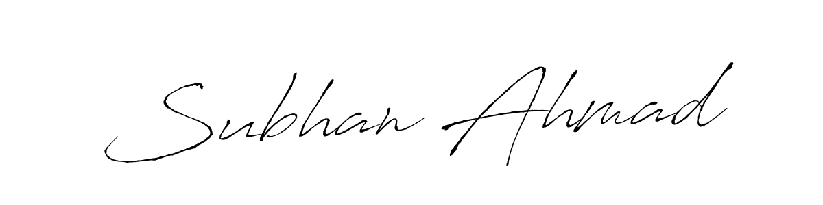 See photos of Subhan Ahmad official signature by Spectra . Check more albums & portfolios. Read reviews & check more about Antro_Vectra font. Subhan Ahmad signature style 6 images and pictures png