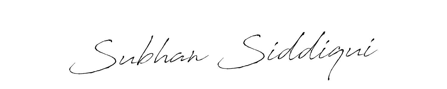 Antro_Vectra is a professional signature style that is perfect for those who want to add a touch of class to their signature. It is also a great choice for those who want to make their signature more unique. Get Subhan Siddiqui name to fancy signature for free. Subhan Siddiqui signature style 6 images and pictures png