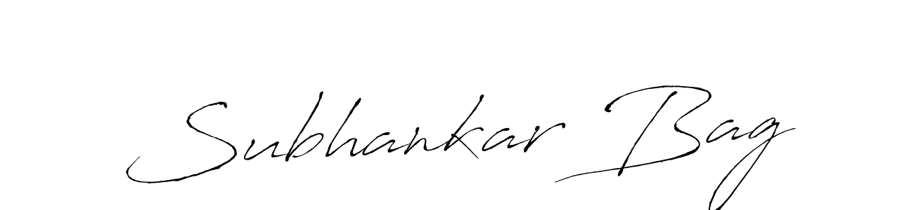 How to make Subhankar Bag name signature. Use Antro_Vectra style for creating short signs online. This is the latest handwritten sign. Subhankar Bag signature style 6 images and pictures png