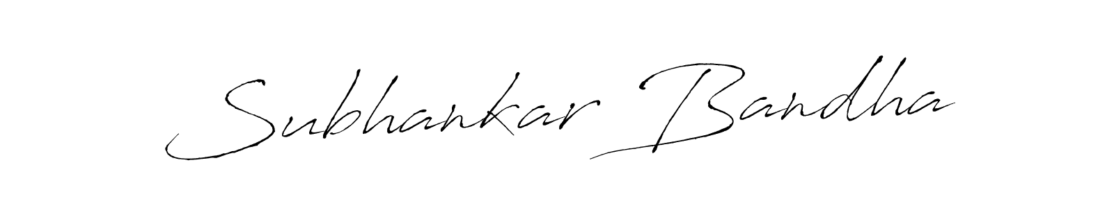 Use a signature maker to create a handwritten signature online. With this signature software, you can design (Antro_Vectra) your own signature for name Subhankar Bandha. Subhankar Bandha signature style 6 images and pictures png