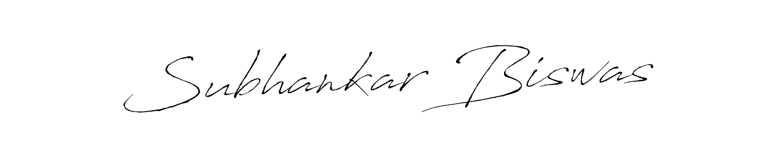 Create a beautiful signature design for name Subhankar Biswas. With this signature (Antro_Vectra) fonts, you can make a handwritten signature for free. Subhankar Biswas signature style 6 images and pictures png