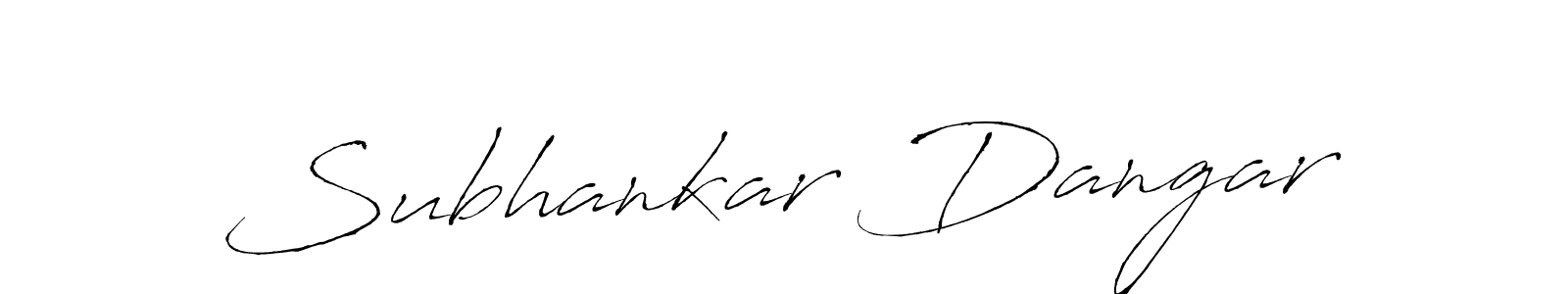 Also we have Subhankar Dangar name is the best signature style. Create professional handwritten signature collection using Antro_Vectra autograph style. Subhankar Dangar signature style 6 images and pictures png