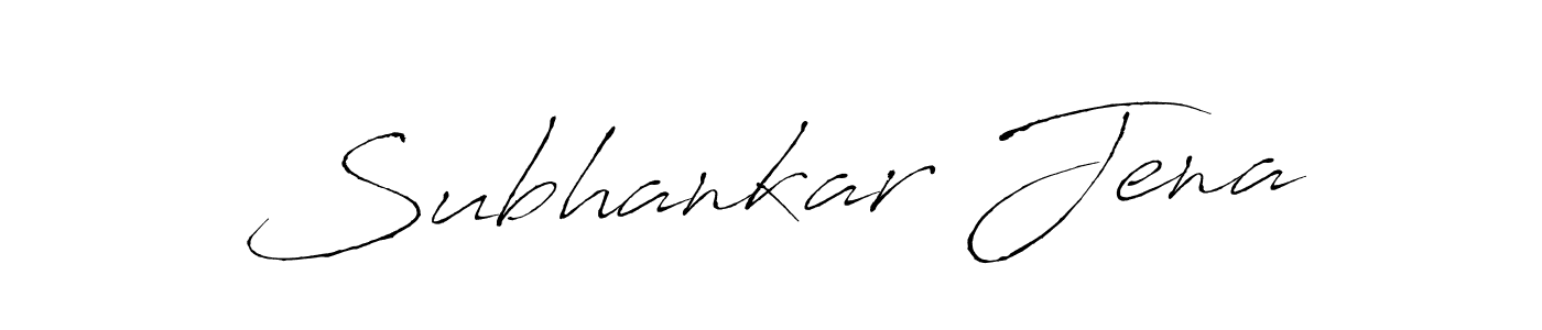 Design your own signature with our free online signature maker. With this signature software, you can create a handwritten (Antro_Vectra) signature for name Subhankar Jena. Subhankar Jena signature style 6 images and pictures png