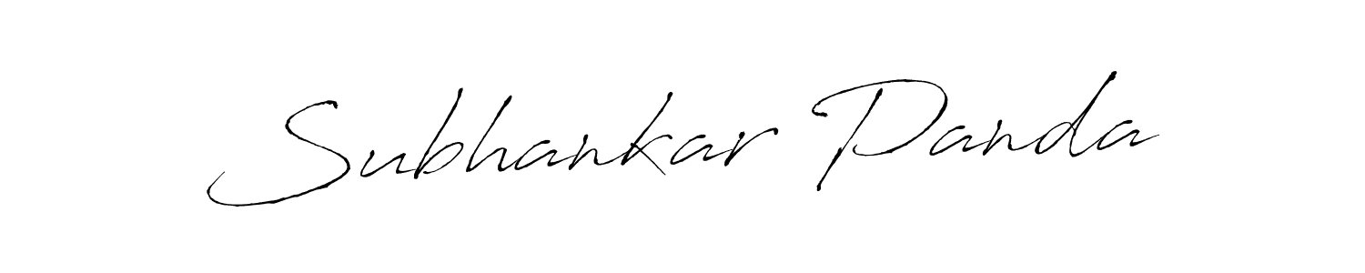 How to make Subhankar Panda name signature. Use Antro_Vectra style for creating short signs online. This is the latest handwritten sign. Subhankar Panda signature style 6 images and pictures png