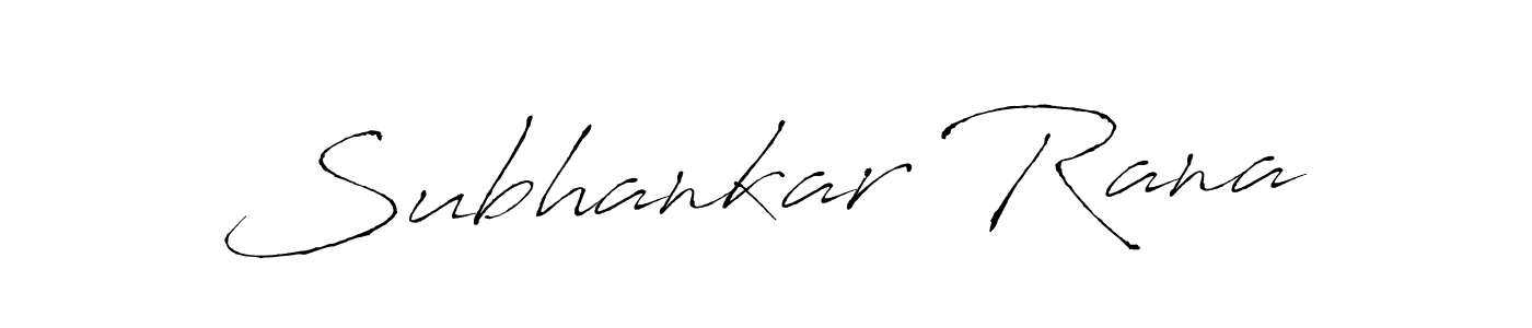 Subhankar Rana stylish signature style. Best Handwritten Sign (Antro_Vectra) for my name. Handwritten Signature Collection Ideas for my name Subhankar Rana. Subhankar Rana signature style 6 images and pictures png