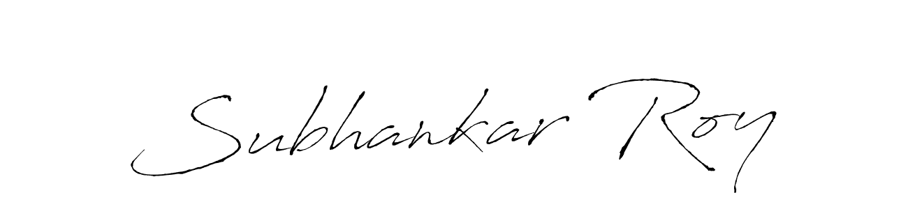 Create a beautiful signature design for name Subhankar Roy. With this signature (Antro_Vectra) fonts, you can make a handwritten signature for free. Subhankar Roy signature style 6 images and pictures png