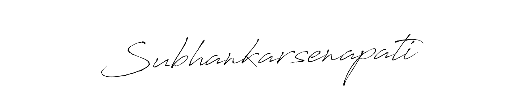 Make a beautiful signature design for name Subhankarsenapati. With this signature (Antro_Vectra) style, you can create a handwritten signature for free. Subhankarsenapati signature style 6 images and pictures png