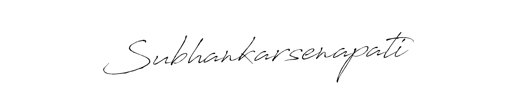 Make a beautiful signature design for name Subhankarsenapati. With this signature (Antro_Vectra) style, you can create a handwritten signature for free. Subhankarsenapati signature style 6 images and pictures png