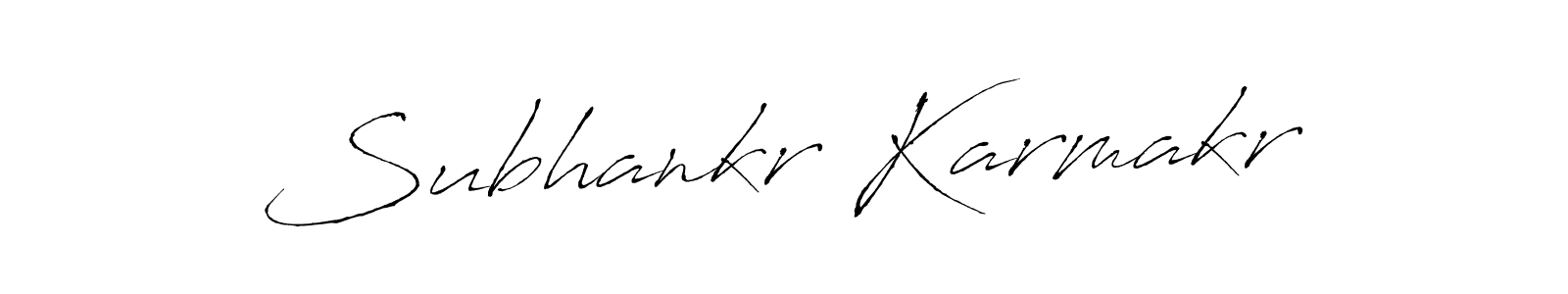 Once you've used our free online signature maker to create your best signature Antro_Vectra style, it's time to enjoy all of the benefits that Subhankr Karmakr name signing documents. Subhankr Karmakr signature style 6 images and pictures png