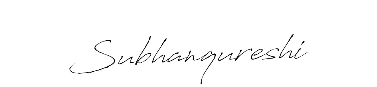 How to Draw Subhanqureshi signature style? Antro_Vectra is a latest design signature styles for name Subhanqureshi. Subhanqureshi signature style 6 images and pictures png