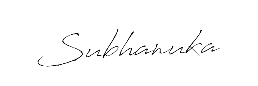 It looks lik you need a new signature style for name Subhanuka. Design unique handwritten (Antro_Vectra) signature with our free signature maker in just a few clicks. Subhanuka signature style 6 images and pictures png