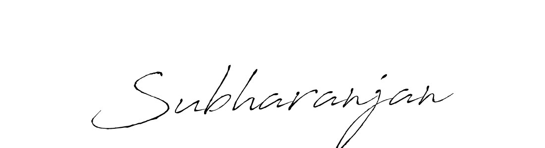 How to make Subharanjan signature? Antro_Vectra is a professional autograph style. Create handwritten signature for Subharanjan name. Subharanjan signature style 6 images and pictures png