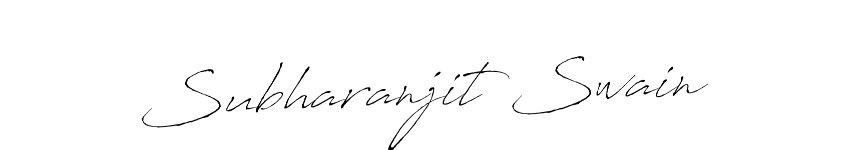 Design your own signature with our free online signature maker. With this signature software, you can create a handwritten (Antro_Vectra) signature for name Subharanjit Swain. Subharanjit Swain signature style 6 images and pictures png