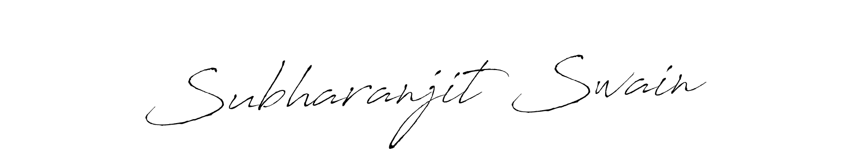 Design your own signature with our free online signature maker. With this signature software, you can create a handwritten (Antro_Vectra) signature for name Subharanjit Swain. Subharanjit Swain signature style 6 images and pictures png