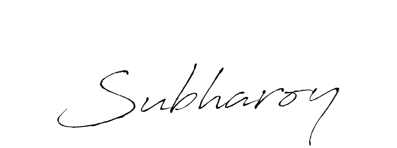 You should practise on your own different ways (Antro_Vectra) to write your name (Subharoy) in signature. don't let someone else do it for you. Subharoy signature style 6 images and pictures png