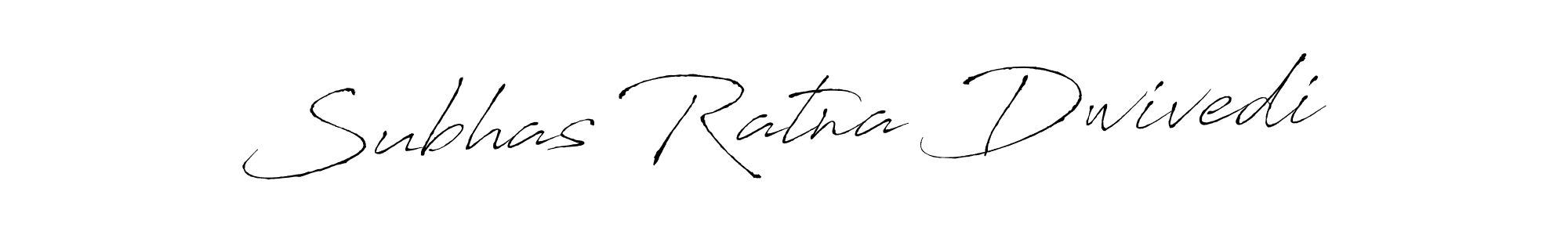 Subhas Ratna Dwivedi stylish signature style. Best Handwritten Sign (Antro_Vectra) for my name. Handwritten Signature Collection Ideas for my name Subhas Ratna Dwivedi. Subhas Ratna Dwivedi signature style 6 images and pictures png