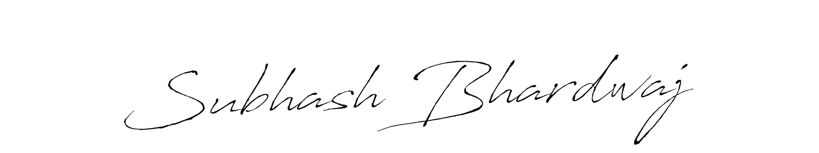 How to make Subhash Bhardwaj signature? Antro_Vectra is a professional autograph style. Create handwritten signature for Subhash Bhardwaj name. Subhash Bhardwaj signature style 6 images and pictures png