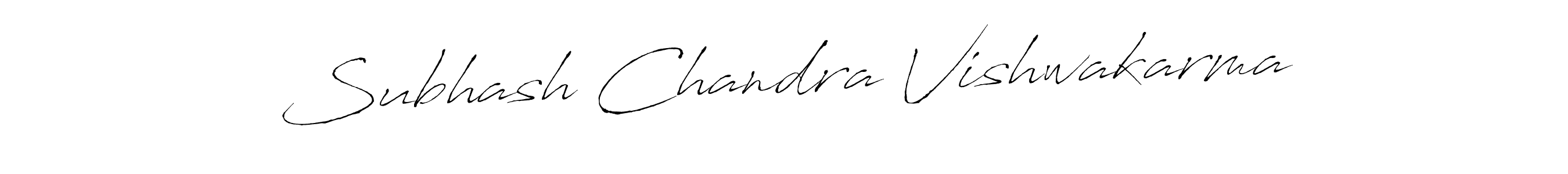How to make Subhash Chandra Vishwakarma signature? Antro_Vectra is a professional autograph style. Create handwritten signature for Subhash Chandra Vishwakarma name. Subhash Chandra Vishwakarma signature style 6 images and pictures png
