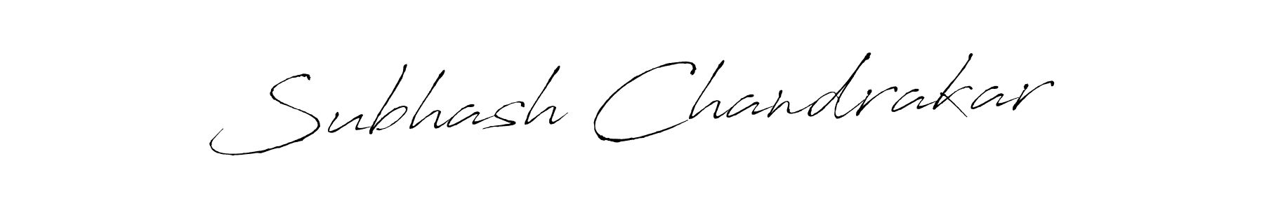 Make a beautiful signature design for name Subhash Chandrakar. With this signature (Antro_Vectra) style, you can create a handwritten signature for free. Subhash Chandrakar signature style 6 images and pictures png