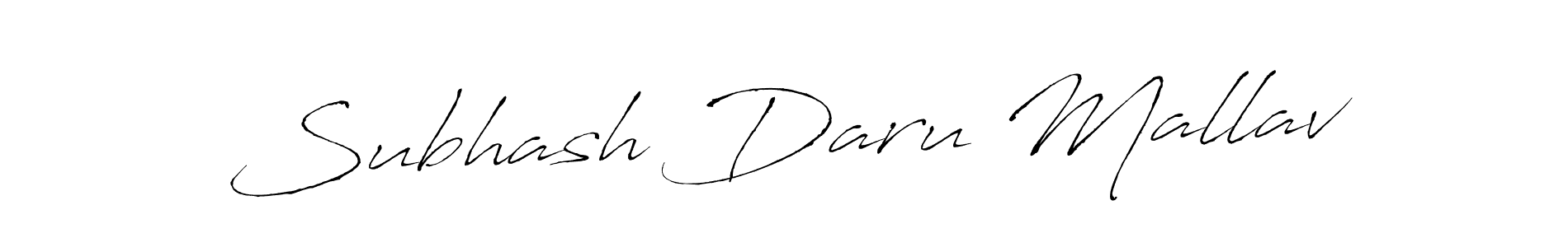 Once you've used our free online signature maker to create your best signature Antro_Vectra style, it's time to enjoy all of the benefits that Subhash Daru Mallav name signing documents. Subhash Daru Mallav signature style 6 images and pictures png