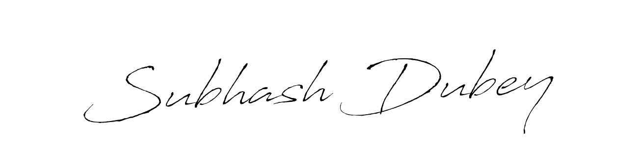 Antro_Vectra is a professional signature style that is perfect for those who want to add a touch of class to their signature. It is also a great choice for those who want to make their signature more unique. Get Subhash Dubey name to fancy signature for free. Subhash Dubey signature style 6 images and pictures png