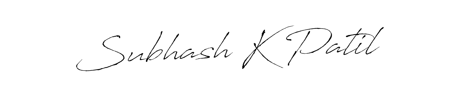 Make a beautiful signature design for name Subhash K Patil. Use this online signature maker to create a handwritten signature for free. Subhash K Patil signature style 6 images and pictures png