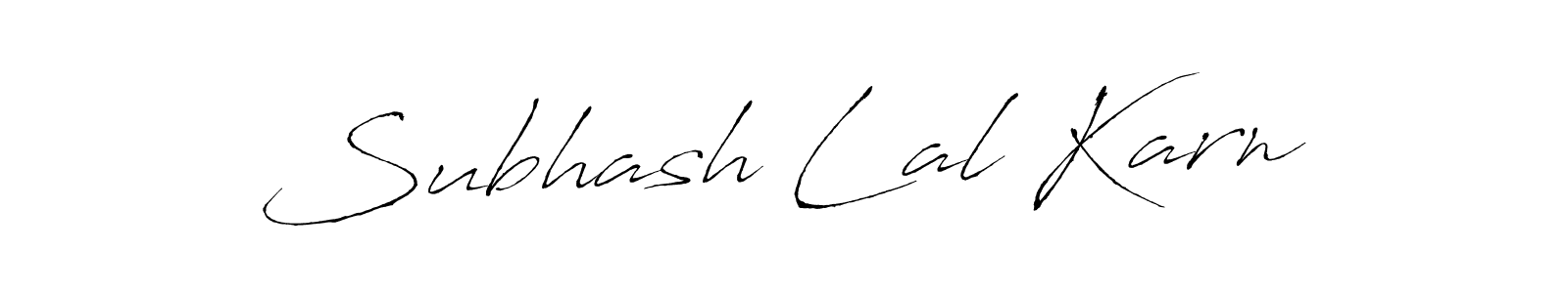 Also You can easily find your signature by using the search form. We will create Subhash Lal Karn name handwritten signature images for you free of cost using Antro_Vectra sign style. Subhash Lal Karn signature style 6 images and pictures png