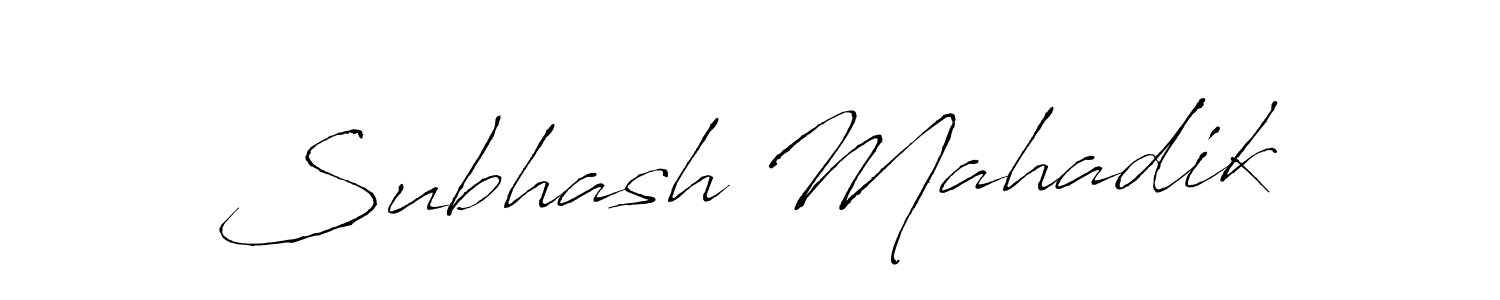 Make a beautiful signature design for name Subhash Mahadik. Use this online signature maker to create a handwritten signature for free. Subhash Mahadik signature style 6 images and pictures png