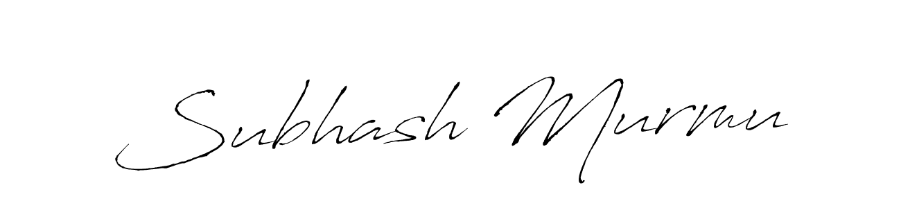 Make a short Subhash Murmu signature style. Manage your documents anywhere anytime using Antro_Vectra. Create and add eSignatures, submit forms, share and send files easily. Subhash Murmu signature style 6 images and pictures png