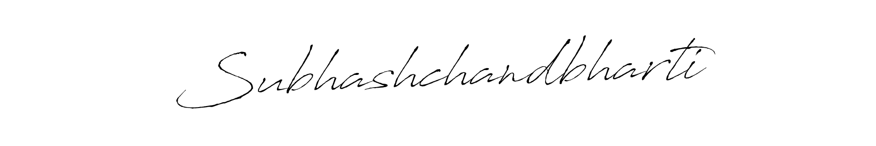 Similarly Antro_Vectra is the best handwritten signature design. Signature creator online .You can use it as an online autograph creator for name Subhashchandbharti. Subhashchandbharti signature style 6 images and pictures png