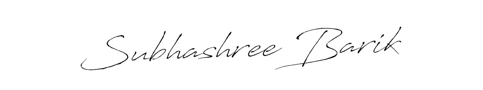 Also we have Subhashree Barik name is the best signature style. Create professional handwritten signature collection using Antro_Vectra autograph style. Subhashree Barik signature style 6 images and pictures png