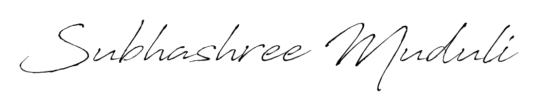 Also we have Subhashree Muduli name is the best signature style. Create professional handwritten signature collection using Antro_Vectra autograph style. Subhashree Muduli signature style 6 images and pictures png