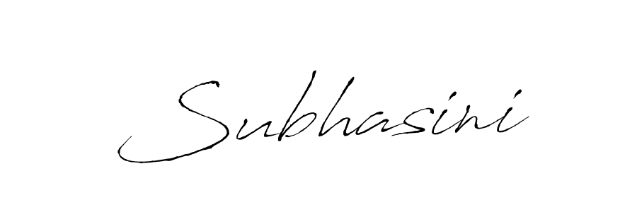 Use a signature maker to create a handwritten signature online. With this signature software, you can design (Antro_Vectra) your own signature for name Subhasini. Subhasini signature style 6 images and pictures png