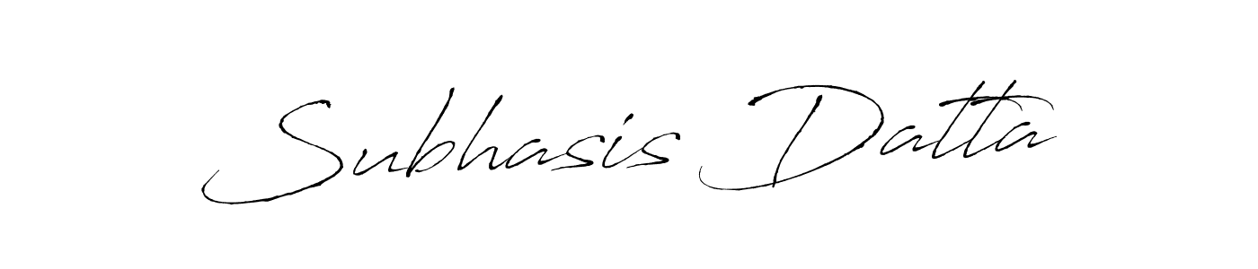 Make a beautiful signature design for name Subhasis Datta. With this signature (Antro_Vectra) style, you can create a handwritten signature for free. Subhasis Datta signature style 6 images and pictures png