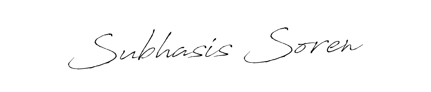 How to make Subhasis Soren signature? Antro_Vectra is a professional autograph style. Create handwritten signature for Subhasis Soren name. Subhasis Soren signature style 6 images and pictures png