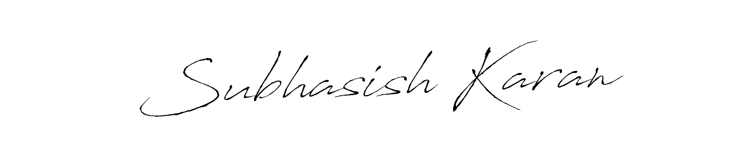Also we have Subhasish Karan name is the best signature style. Create professional handwritten signature collection using Antro_Vectra autograph style. Subhasish Karan signature style 6 images and pictures png