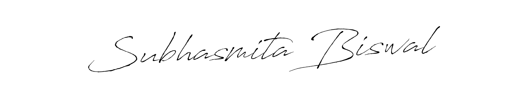 How to make Subhasmita Biswal name signature. Use Antro_Vectra style for creating short signs online. This is the latest handwritten sign. Subhasmita Biswal signature style 6 images and pictures png