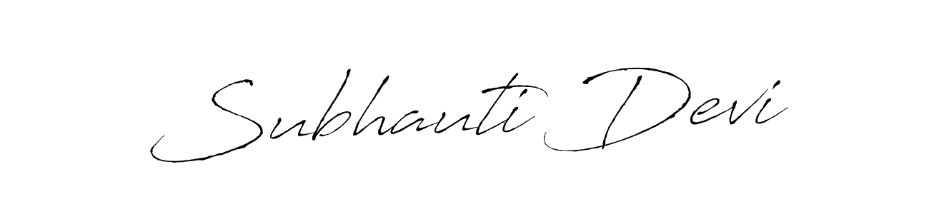 You can use this online signature creator to create a handwritten signature for the name Subhauti Devi. This is the best online autograph maker. Subhauti Devi signature style 6 images and pictures png
