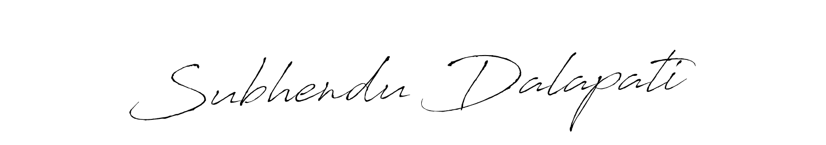 How to make Subhendu Dalapati name signature. Use Antro_Vectra style for creating short signs online. This is the latest handwritten sign. Subhendu Dalapati signature style 6 images and pictures png