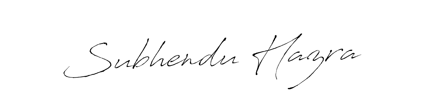 Create a beautiful signature design for name Subhendu Hazra. With this signature (Antro_Vectra) fonts, you can make a handwritten signature for free. Subhendu Hazra signature style 6 images and pictures png