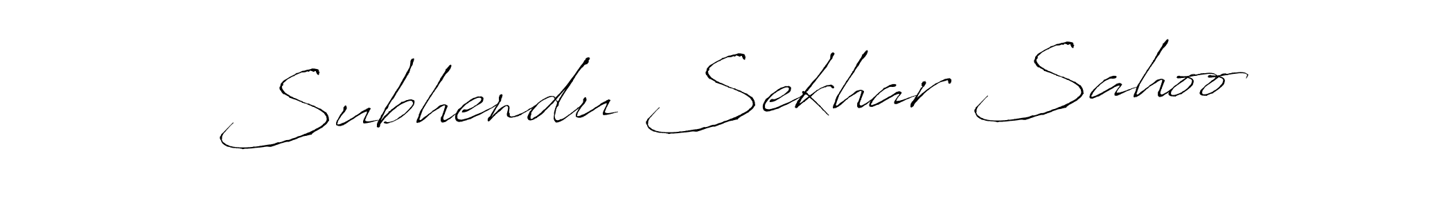 Design your own signature with our free online signature maker. With this signature software, you can create a handwritten (Antro_Vectra) signature for name Subhendu Sekhar Sahoo. Subhendu Sekhar Sahoo signature style 6 images and pictures png