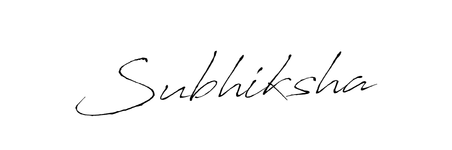 You should practise on your own different ways (Antro_Vectra) to write your name (Subhiksha) in signature. don't let someone else do it for you. Subhiksha signature style 6 images and pictures png